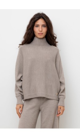 ЕВ 30140/24ш/бежевый меланж джемпер