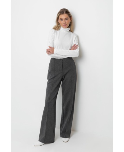 ЕВТ 4119/тем.серый меланж брюки