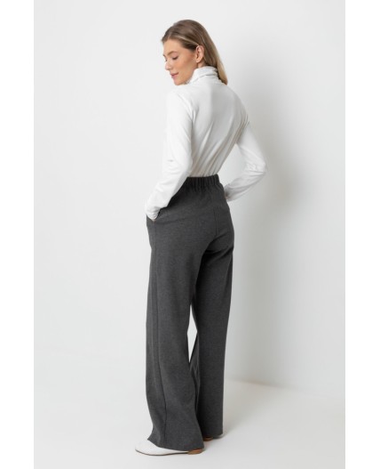 ЕВТ 4119/тем.серый меланж брюки