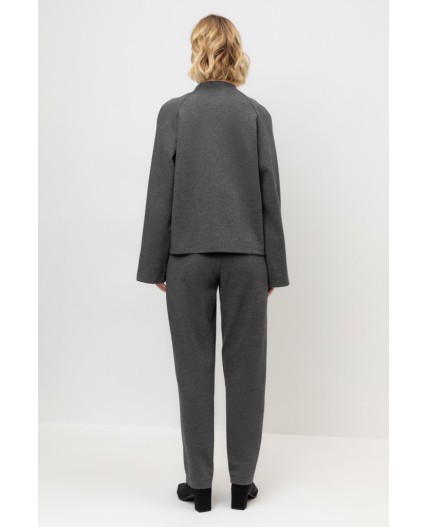 ЕВТ 4118/тем.серый меланж брюки