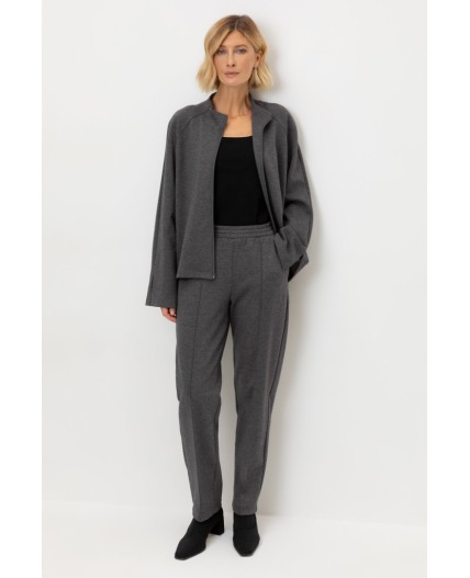 ЕВТ 4118/тем.серый меланж брюки