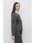 ЕВТ 3252/тем.серый меланж жакет