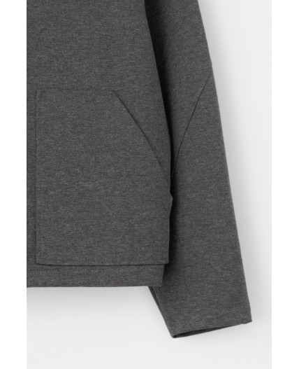 ЕВТ 3252/тем.серый меланж жакет