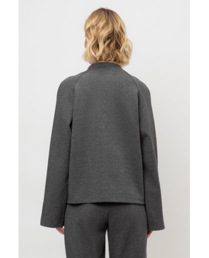 ЕВТ 3251/тем.серый меланж жакет