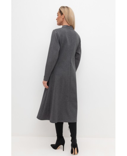 ЕВТ 5059/тем.серый меланж платье