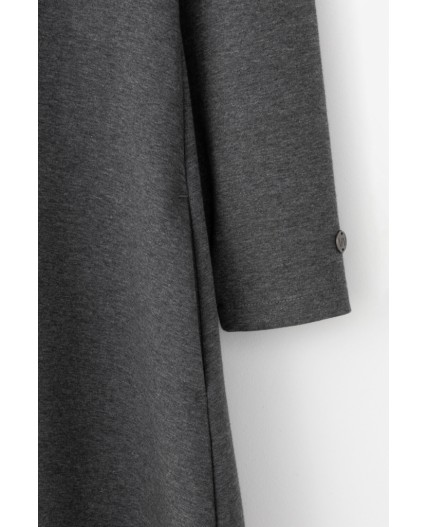 ЕВТ 5059/тем.серый меланж платье