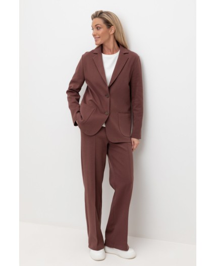 ЕВТ 3241/глубокий коричневый жакет