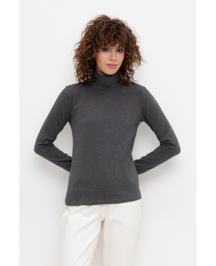 ЕВТ 3026/24/тем.серый меланж джемпер