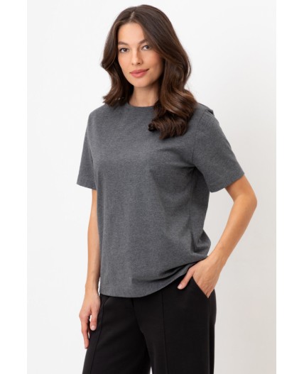 ЕВТ 3238/24/тем.серый меланж фуфайка