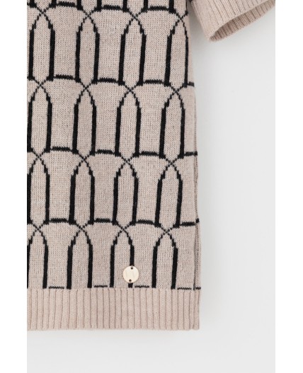 ЕВ 30180/ш/бежевый меланж джемпер