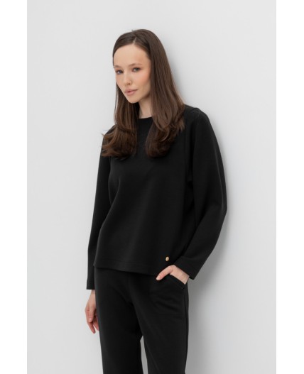 ЕВТ 3256/черный джемпер