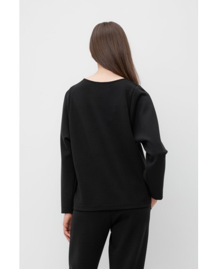 ЕВТ 3256/черный джемпер