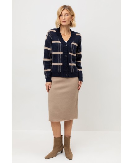 ЕВ 726/24ш/бежевый юбка