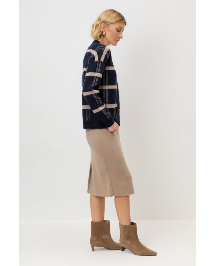 ЕВ 726/24ш/бежевый юбка