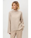 ЕВ 30179/ш/светло-бежевый джемпер