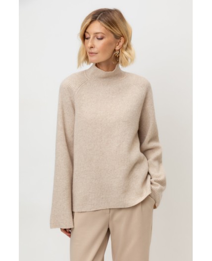 ЕВ 30179/ш/светло-бежевый джемпер
