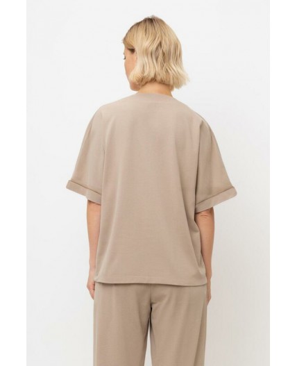 ЕВТ 3290/темно-бежевый блуза