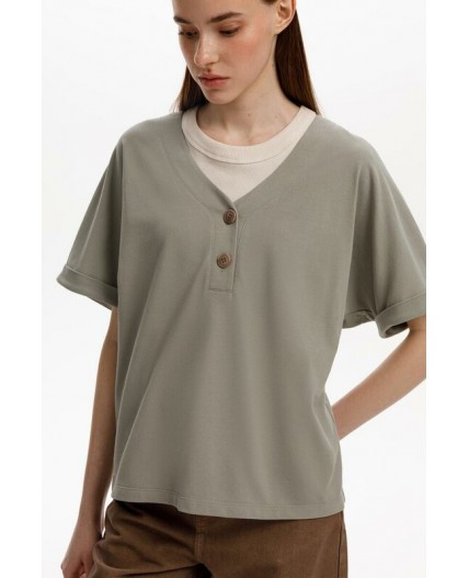 ЕВТ 3290/лесной туман блуза