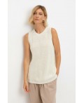 ЕВ 30206/молочный блуза-топ