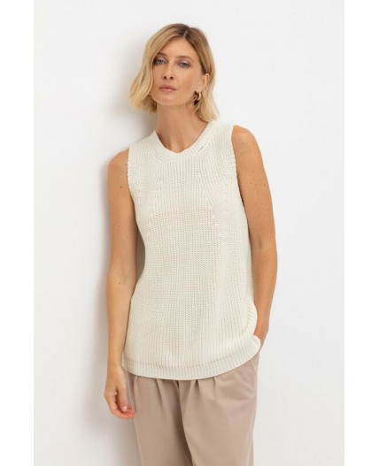 ЕВ 30206/молочный блуза-топ