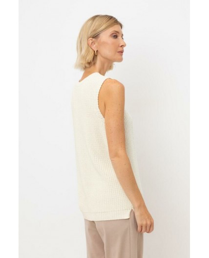 ЕВ 30206/молочный блуза-топ