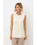 ЕВ 30206/молочный блуза-топ