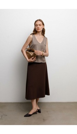 ЕВ 30212/бежевый блуза-топ