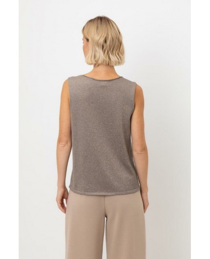 ЕВ 30212/бежевый блуза-топ