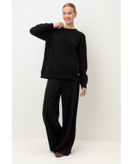 ЕВ 444/ш/черный брюки