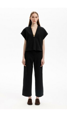 ЕВТ 4142/темный черный брюки