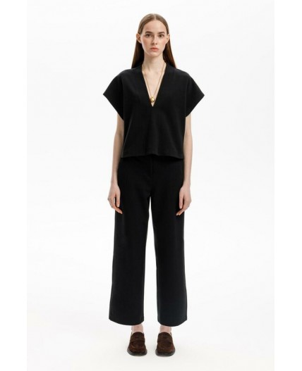 ЕВТ 4142/темный черный брюки