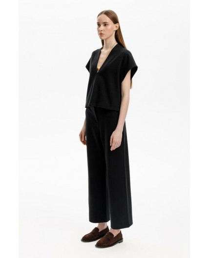 ЕВТ 4142/темный черный брюки