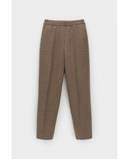 ЕТ 40020/бежевая клетка брюки