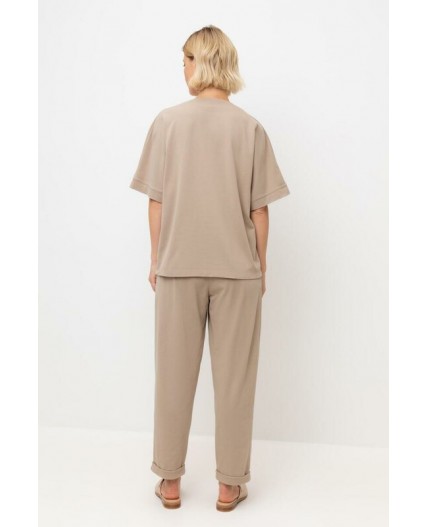 ЕВТ 4132/темно-бежевый брюки