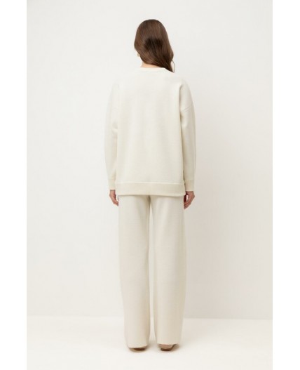 ЕВ 440/ш/молочный брюки