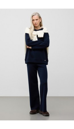 ЕВ 440/ш/темно-синий брюки