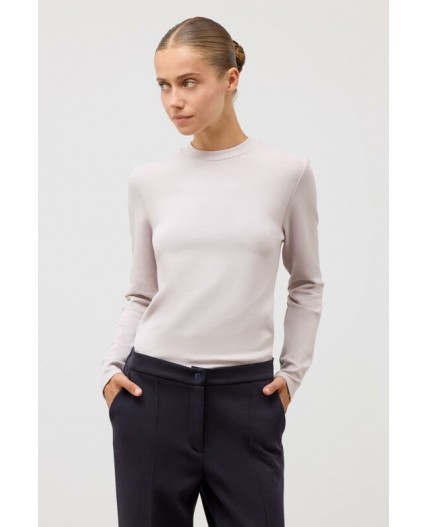 ЕВТ 3345/серебристое облако джемпер (водолазка)