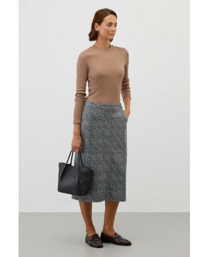 ЕВТ 3330/песочно-коричневый джемпер (водолазка)