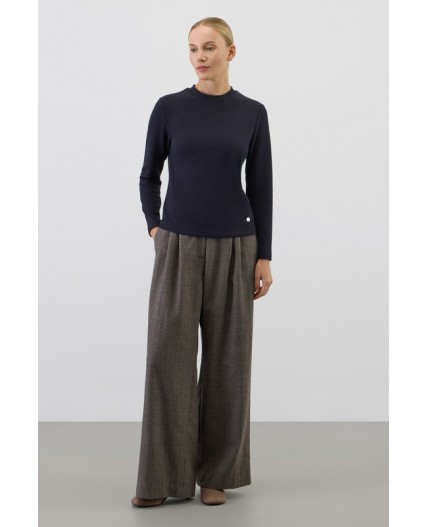 ЕВТ 3345/темно-синий джемпер (водолазка)