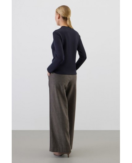 ЕВТ 3345/темно-синий джемпер (водолазка)