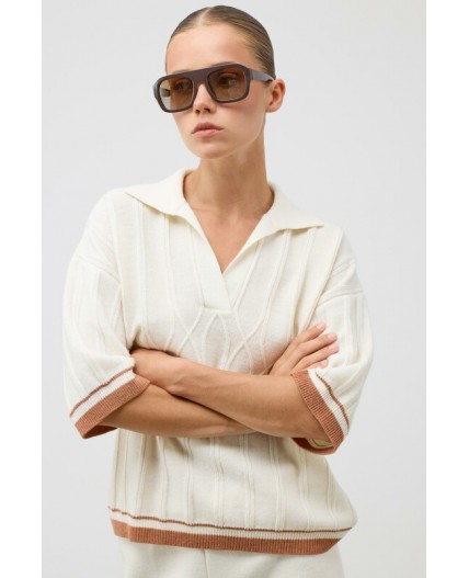 ЕВ 30224/ш/молочный джемпер