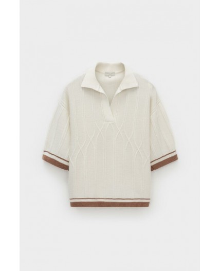 ЕВ 30224/ш/молочный джемпер