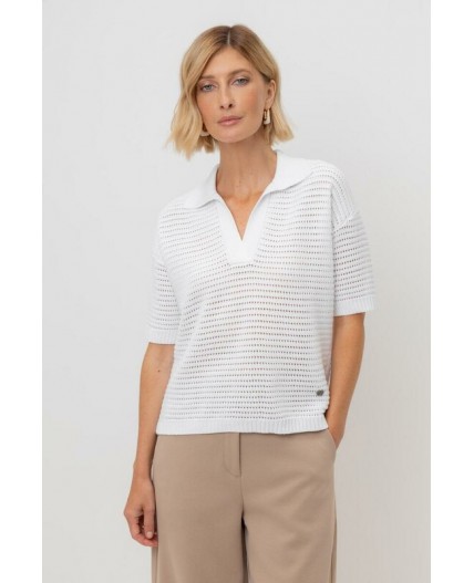 ЕВ 30202/кипенно-белый джемпер