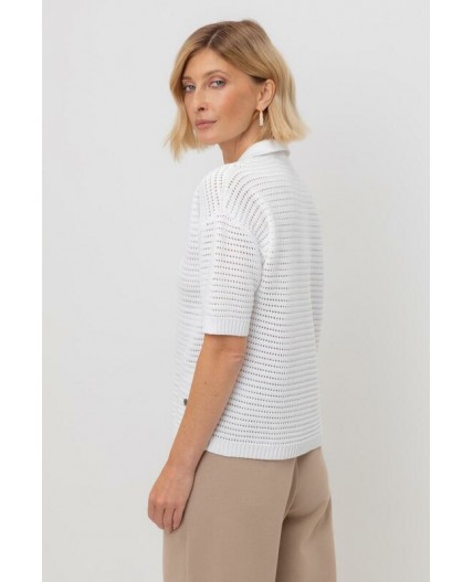 ЕВ 30202/кипенно-белый джемпер
