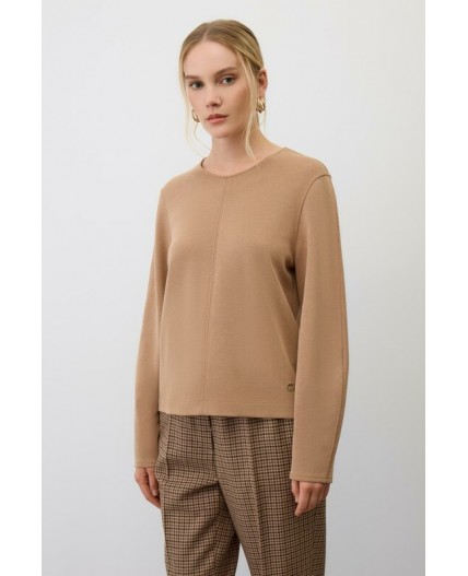 ЕВТ 3355/охра коричневая джемпер