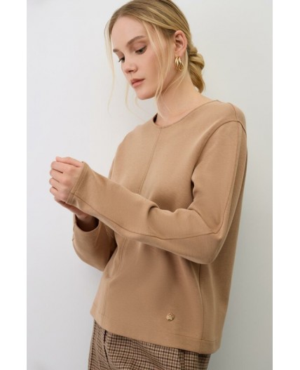 ЕВТ 3355/охра коричневая джемпер
