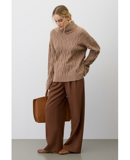 ЕВ 30234/ш/бархатный беж джемпер