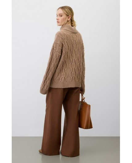 ЕВ 30234/ш/бархатный беж джемпер