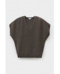ЕВ 30276/ш/коричневый меланж джемпер