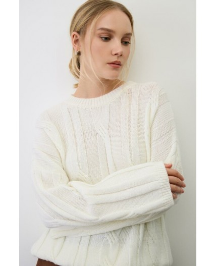 ЕВ 30251/ш/белый джемпер